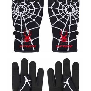 Supreme/Spyder Gloves ‘Black’